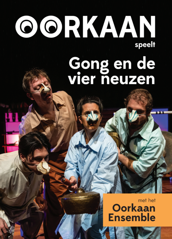 Afstoting Mannelijkheid Kalmte Oorkaan - theatrale concerten met topmusici voor een jong publiek - Concert  - Gong en de vier neuzen